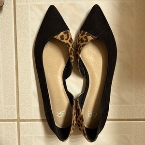 Animal print BP flats